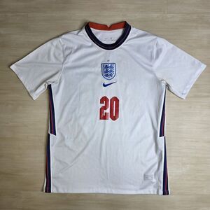 Nike England Phil Foden Soccer Futbol Football Jersey 2020 Home Mens Size Medium